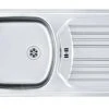 Franke Eurostar - Fregadero ETN 614 NOVA 6/4, 780x435 Mm, Acero Inoxidable 101.0363.371