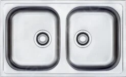 Franke Euroform - Fregadero Acero Inoxidable EFN 620-78, 780x475 Mm 101.0120.102