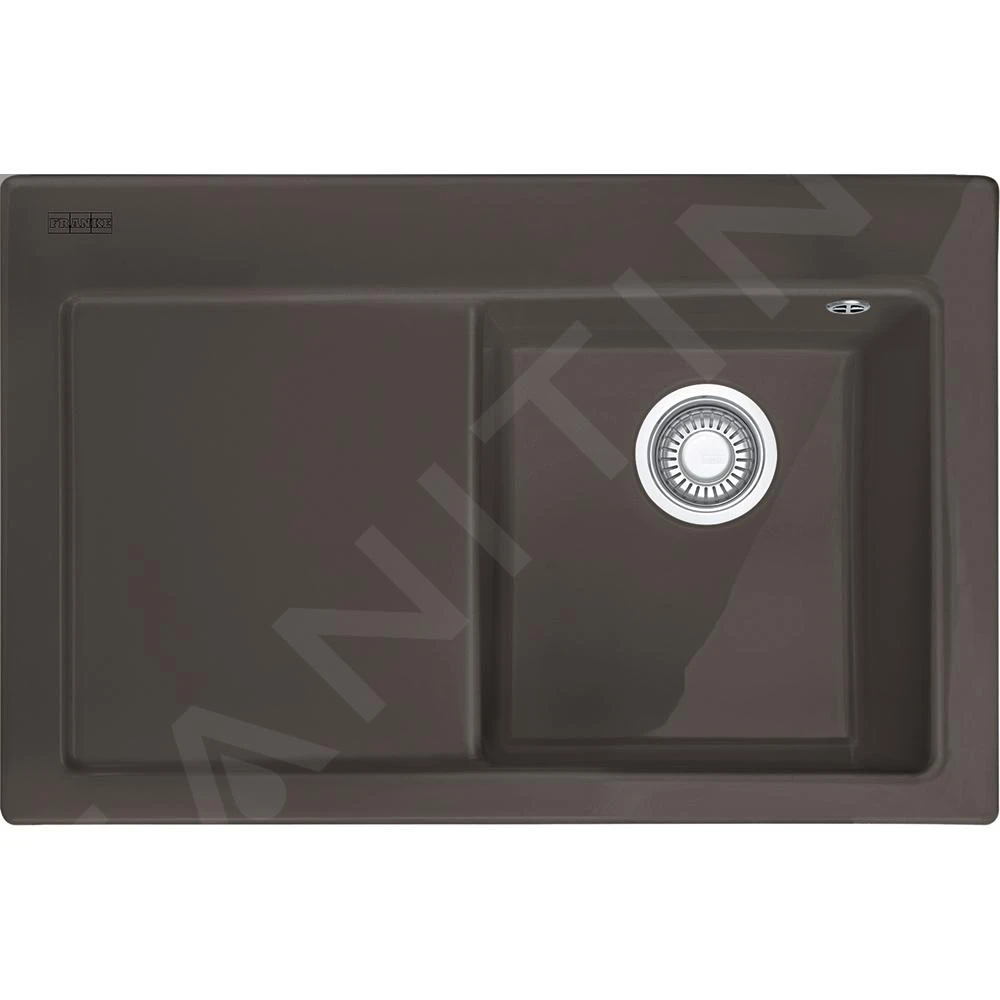 Franke Mythos - Fregadero De Cerámica MTK 611-78/7, 780x510 Mm, Graphit 124.0433.434 3 Franke Mythos - Fregadero De Cerámica MTK 611-78/7, 780x510 Mm, Graphit 124.0433.434