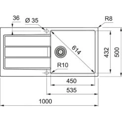 Franke Conjuntos De Cocina - Conjunto T78, Fregadero De Tectonite S2D 611-100 Y Grifo FP 9000, ónix NEW 143.0616.934 -Franke e34008c0c016b28927583952 2