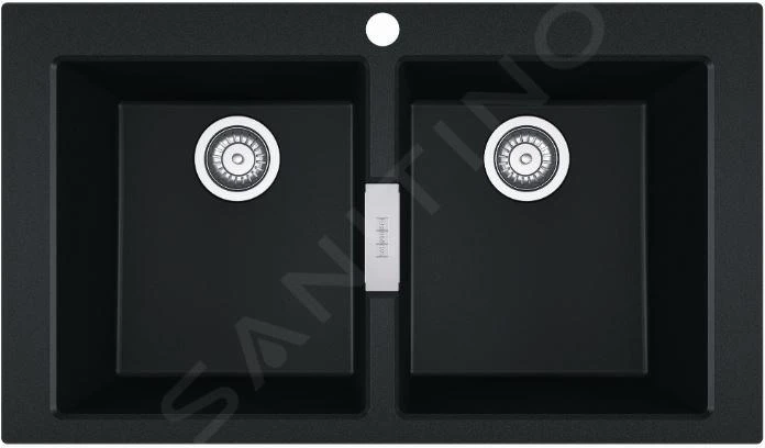 Franke Sirius 2.0 - Fregadero De Tectonite S2D 620-86, 860x500 Mm, Negro 143.0637.161 3 Franke Sirius 2.0 - Fregadero De Tectonite S2D 620-86, 860x500 Mm, Negro 143.0637.161