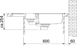 Franke Euroform - Fregadero De Acero Inoxidable EFN 651-78, 780x475 Mm 101.0250.587 -Franke e9c517d3e8184816ba2ff441