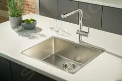 Franke Active New - Grifo De Fregadero FG 6110.031, Con Ducha Extraíble, Cromo 115.0653.379 -Franke ea459e1ebe065516d5b2cc70