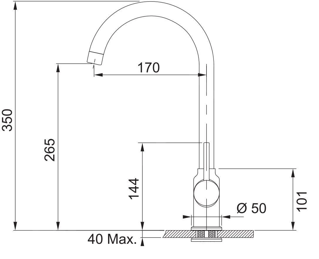 Franke Conjuntos De Cocina - Conjunto G245, Fregadero De Fragranite MRG 610-52 RTL Y Grifo FP 9000.071, Onyx 114.0675.638 5 Franke Conjuntos De Cocina - Conjunto G245, Fregadero De Fragranite MRG 610-52 RTL Y Grifo FP 9000.071, Onyx 114.0675.638 - Imagen 3