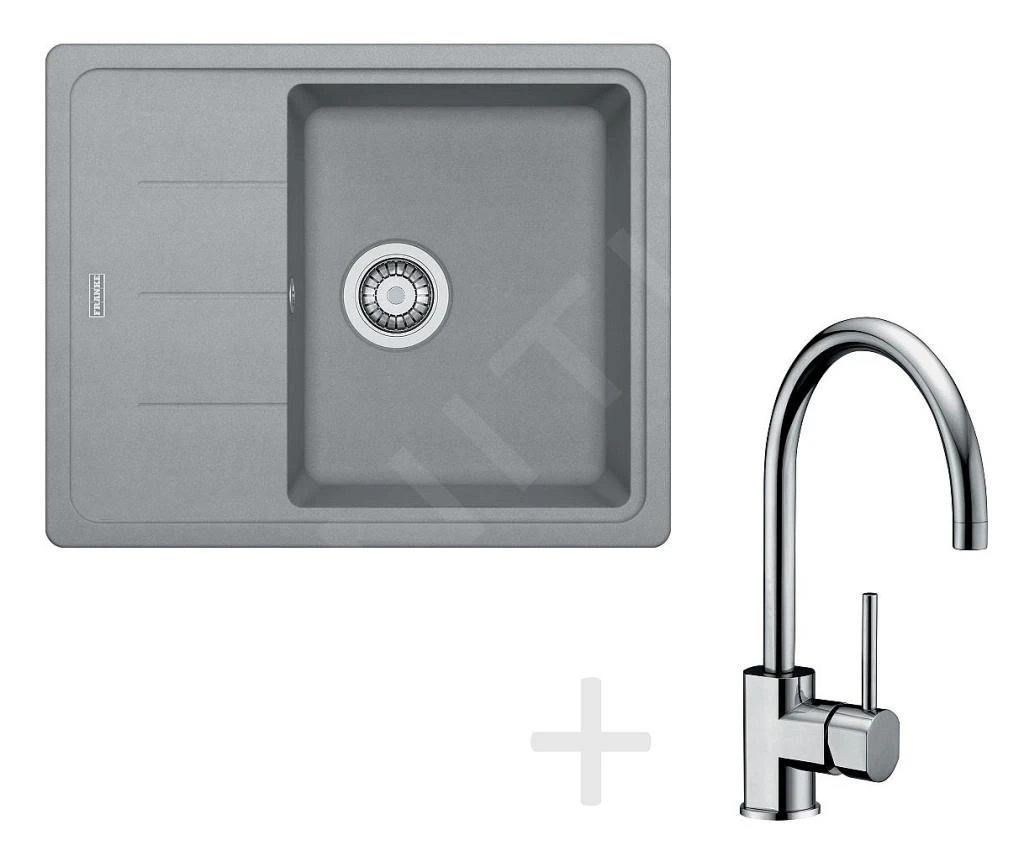 Franke Conjuntos De Cocina - Conjunto De Cocina G54, Fregadero De Granito BFG 611-62, Piedra Gris + Grifo FG 650, Cromo 114.0323.813 3 Franke Conjuntos De Cocina - Conjunto De Cocina G54, Fregadero De Granito BFG 611-62, Piedra Gris + Grifo FG 650, Cromo 114.0323.813