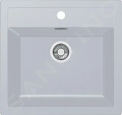 Franke Sirius - Fregadero De Tectonite SID 610, 560x530 Mm, Blanco 114.0284.165