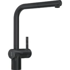 Franke Atlas Neo - Grifo De Fregadero Electrónico FC 5523.502 Con Caño Extraíble, Negro 115.0625.527