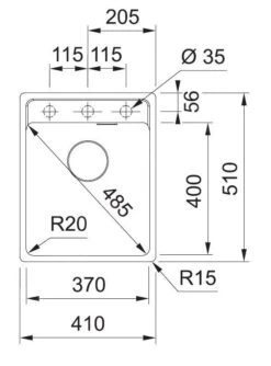 Franke Conjuntos De Cocina - Conjunto G241, Fregadero De Fragranite MRG 610-37 RTL Y Grifo FP 9000.071, Onyx 114.0675.656 8 Franke Conjuntos De Cocina - Conjunto G241, Fregadero De Fragranite MRG 610-37 RTL Y Grifo FP 9000.071, Onyx 114.0675.656 -Franke f85fc1e24acc8c1bea2f3b23 11