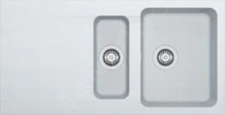 Franke Orion - Fregadero De Tectonite OID 651, 1000x510 Mm, Blanco 114.0288.591