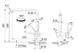 Franke Atlas Neo - Grifo De Fregadero FC 3834.504, Dorado 115.0681.241 -Franke fbcab297b28e0452e5e412f8 3