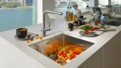 Franke Atlas Neo - Grifo De Fregadero Electrónico FC 5523.501 Con Caño Extraíble, Acero Inoxidable 115.0625.523 -Franke fc9e76c44a352f41c2aa4f69